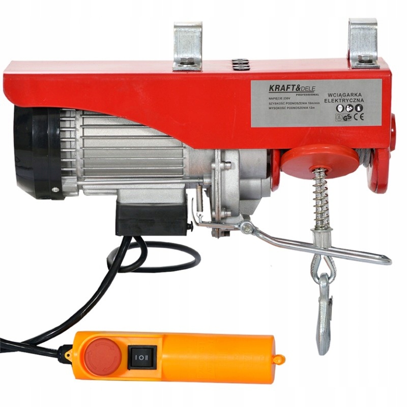 Wciągarka Wyciągarka Kraft&Dele KD1526 0.4/0.8 t wysokość podnoszenia 10 m