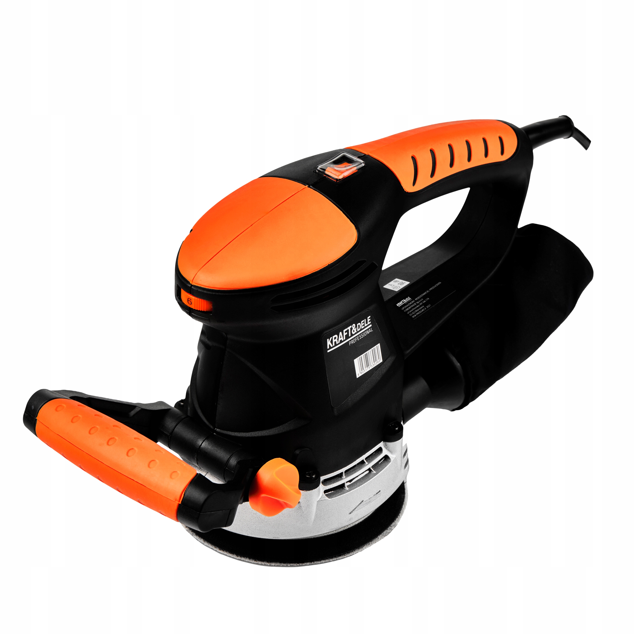 Szlifierka Mimośrodowa Sieciowa Kraft&Dele 1200 W 230 V 14.000 obr/min