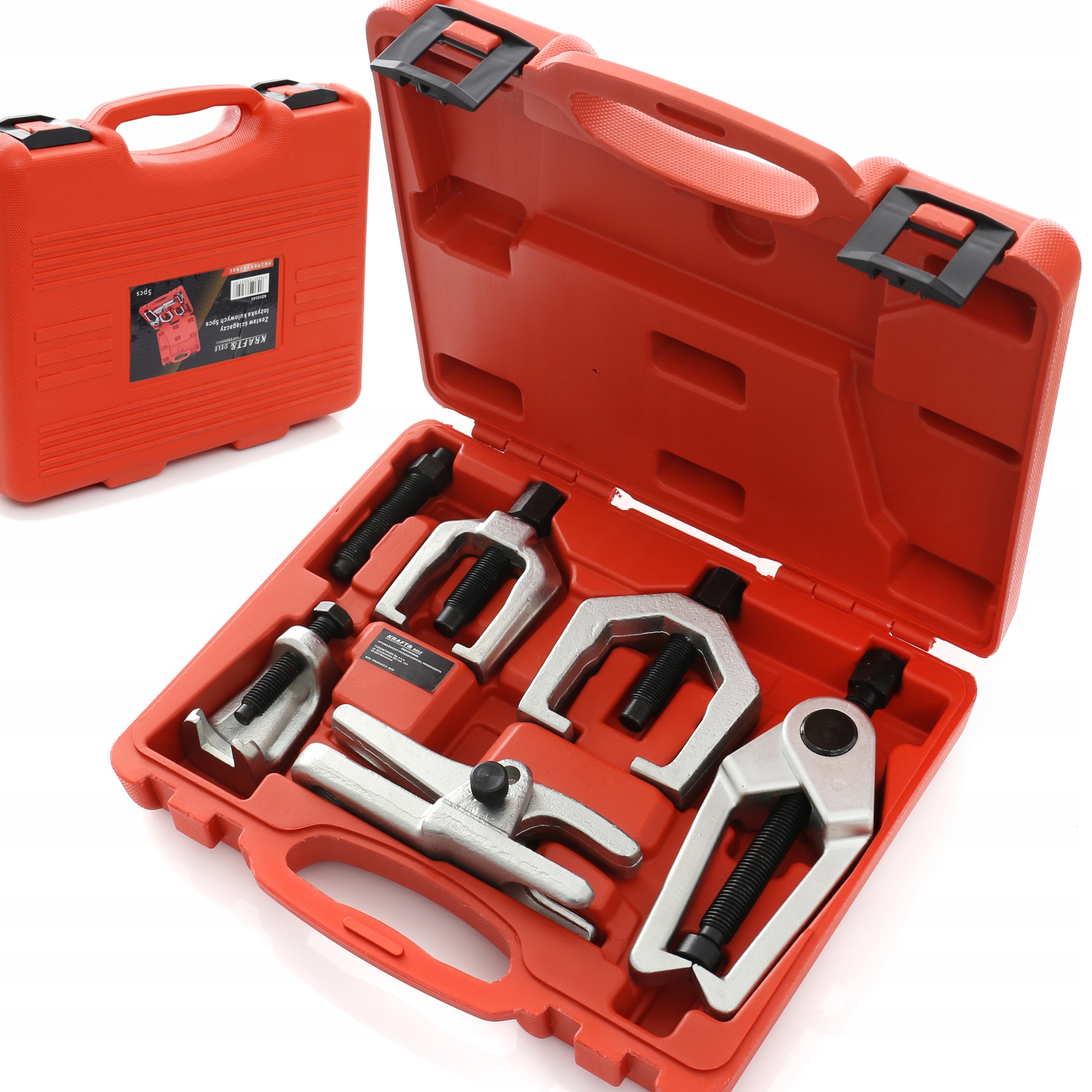 Zestaw Ściągaczy Łożysk Kulowych Kraft&dele 5 Elementów