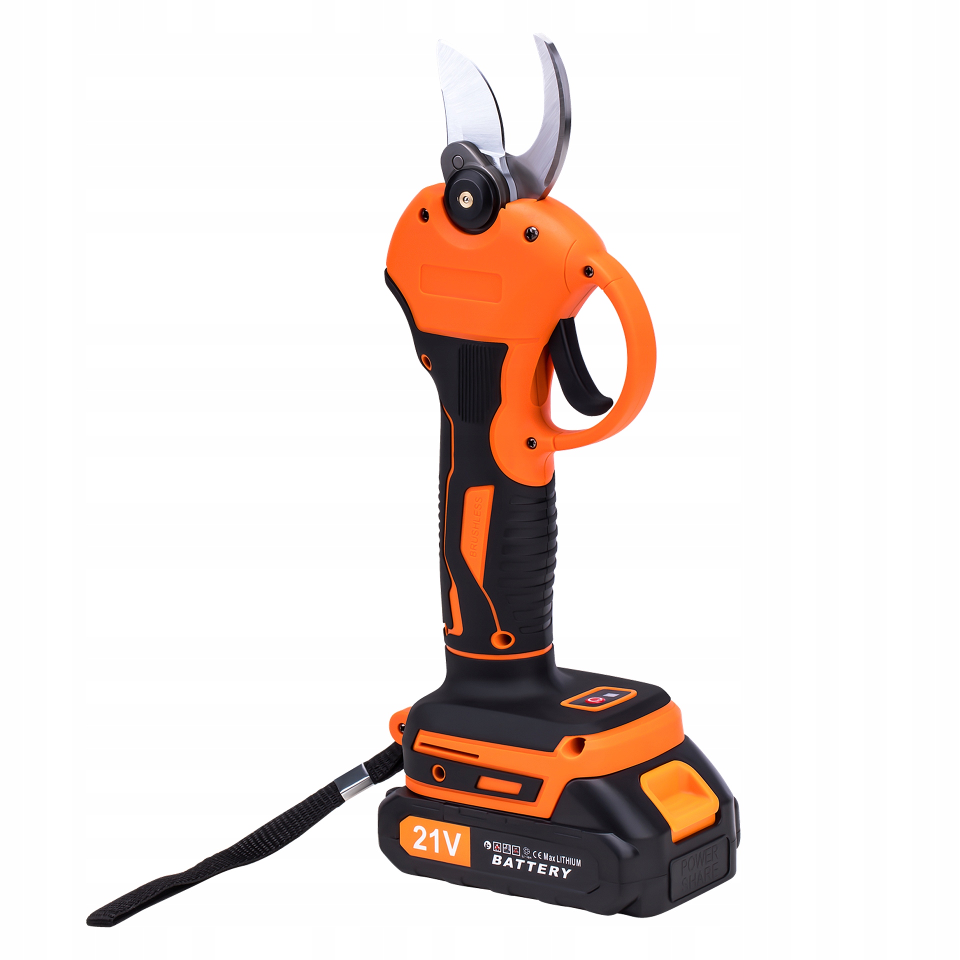 Sekator Akumulatorowy Bateria 2x21V 2Ah Nożyce Ogrodowe Kraft&Dele