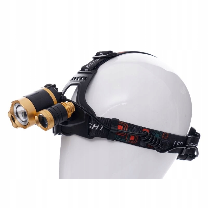 Latarka Czołowa LED KD1246 KRAFT&DELE13600 mAh Czas pracy do 18 godzin