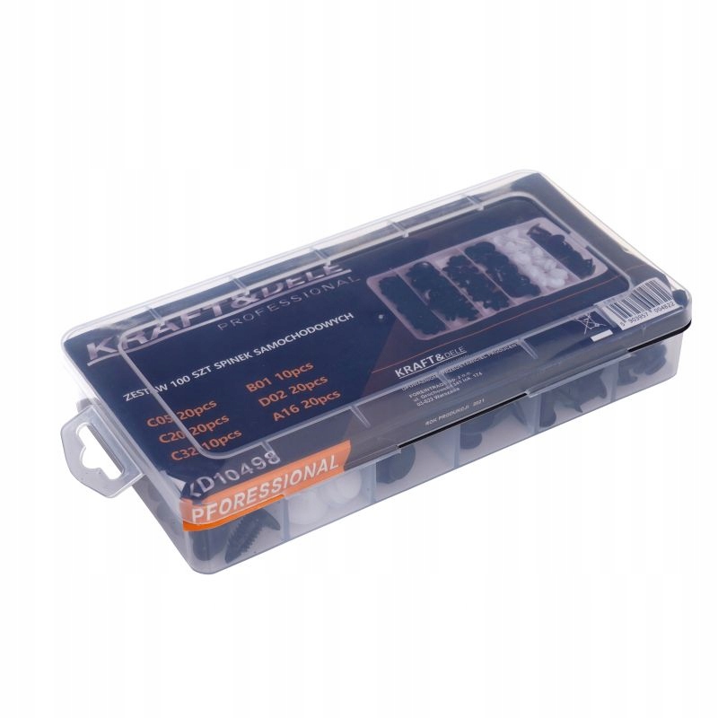 Spinki i Klipsy Mocujące do Tapicerki Kraft&Dale