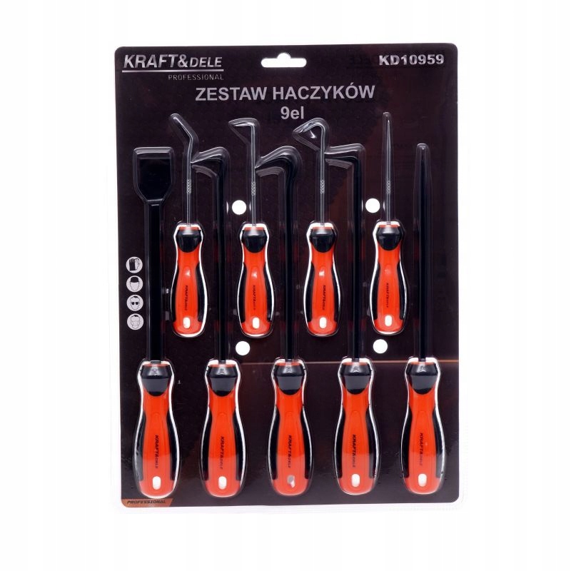 Kraft&Dele Zestaw narzędzi Haczyków 9 Elementów