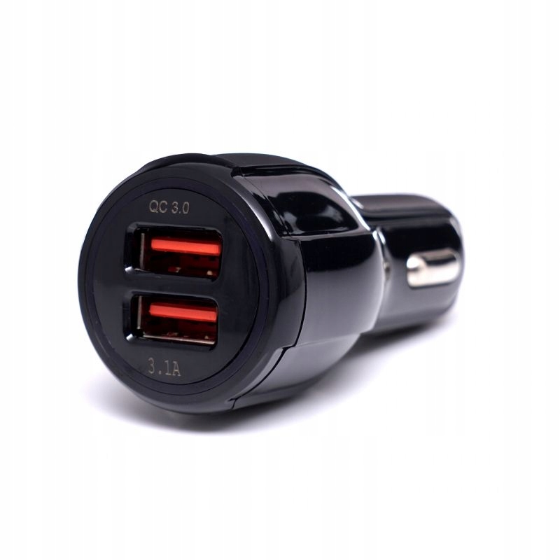 Samochodowa ładowarka 2 porty usb quick charge KD1235