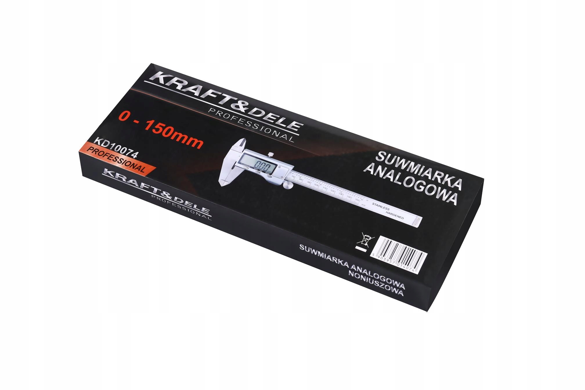 Suwmiarka Elektroniczna Cyfrowa LCD 0-150 mm Kraft&Dele