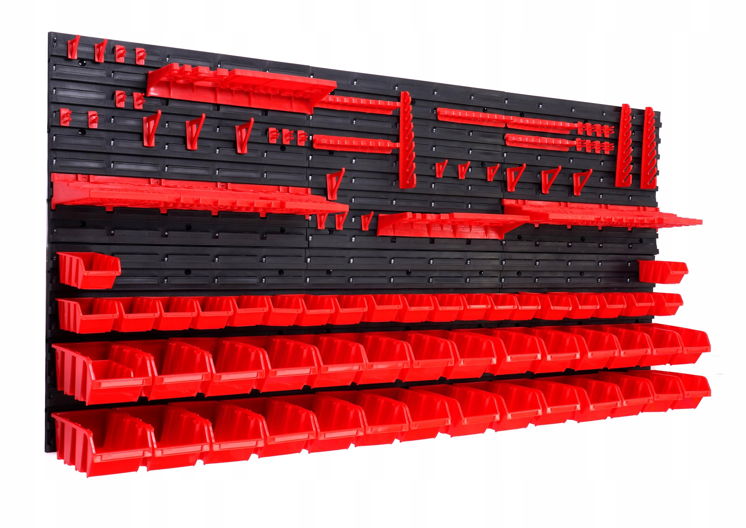 Tablica Warsztatowa Ścianka Narzędziowa 170x78cm Pojemnik Zestaw KD11861