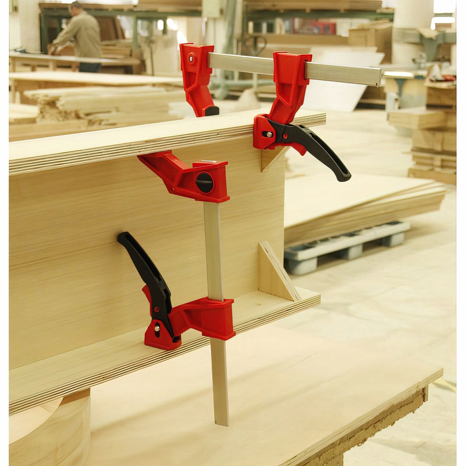 Ścisk Stolarski Kraft&Dele 230 kg 400 x 100 mm