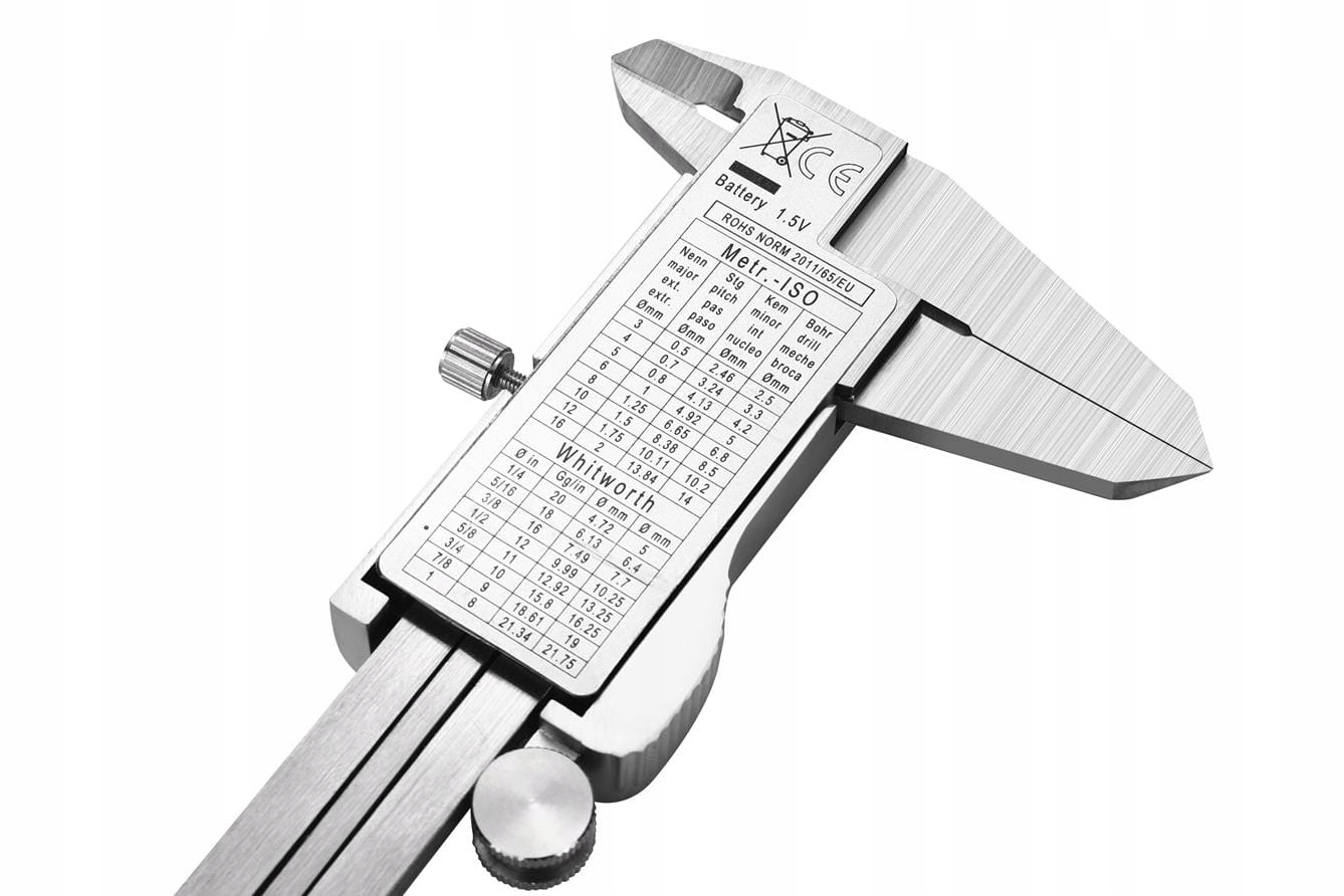 Suwmiarka Elektroniczna Cyfrowa LCD 0-150 mm Kraft&Dele