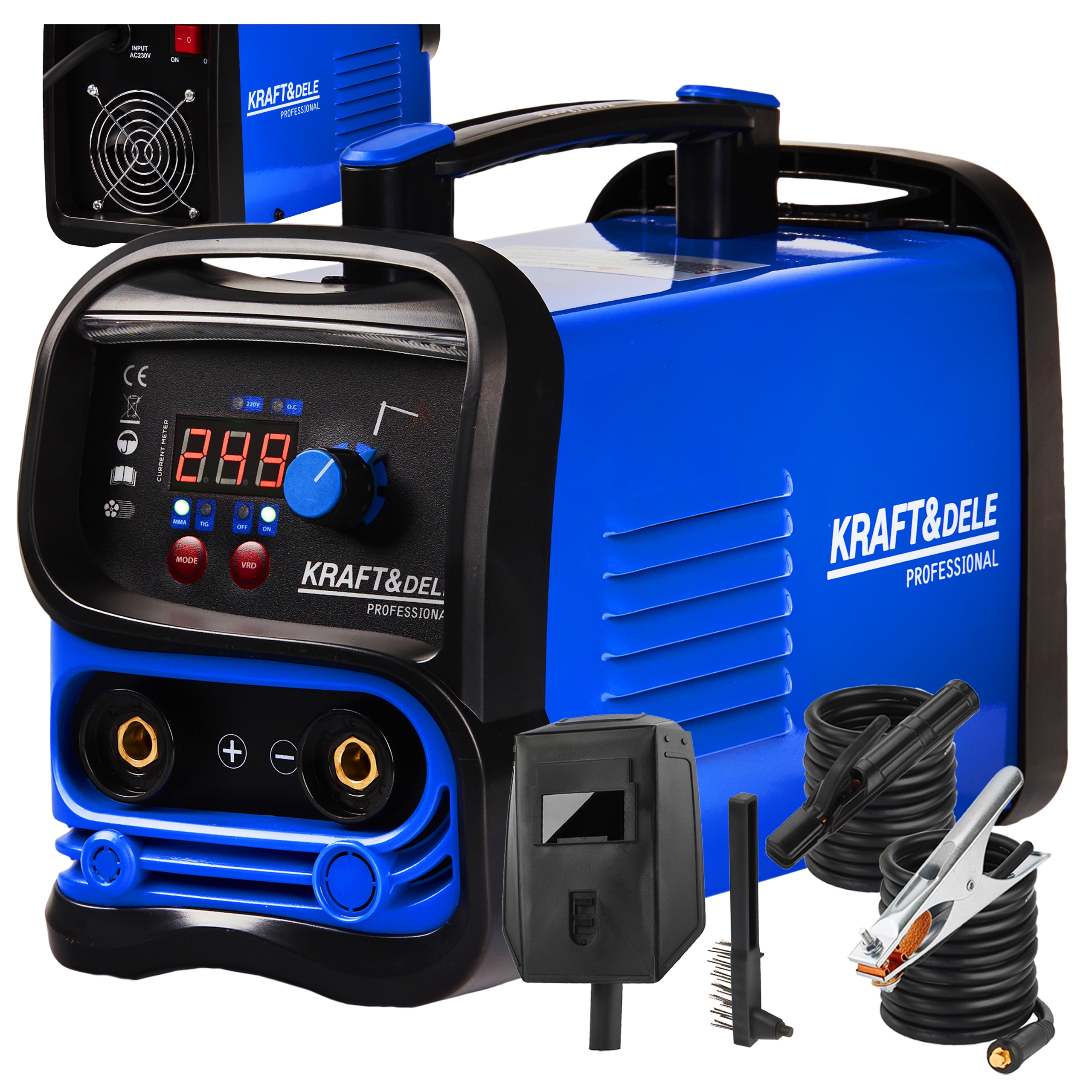 SPAWARKA INWERTOROWA MMA IGBT LCD 330A KD1827