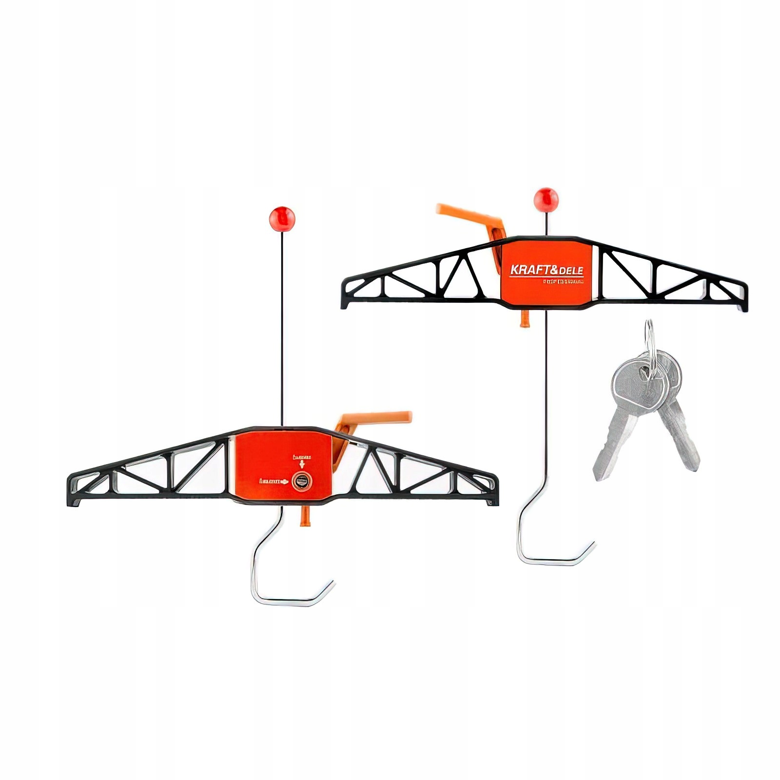 Uchwyt do Montażu Drabiny 2 sztuk Kraft&Dele