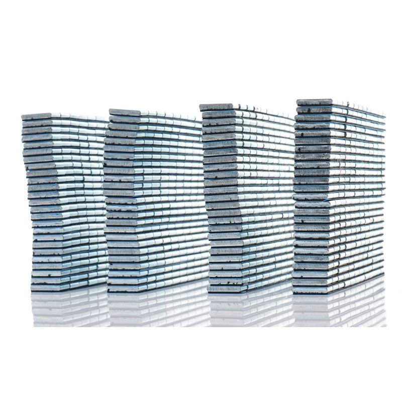 ODWAŻNIKI DO FELG ALUMINIOWYCH 100 szt 60g KLEJONE OCYNKOWANE KRAFT&DELE