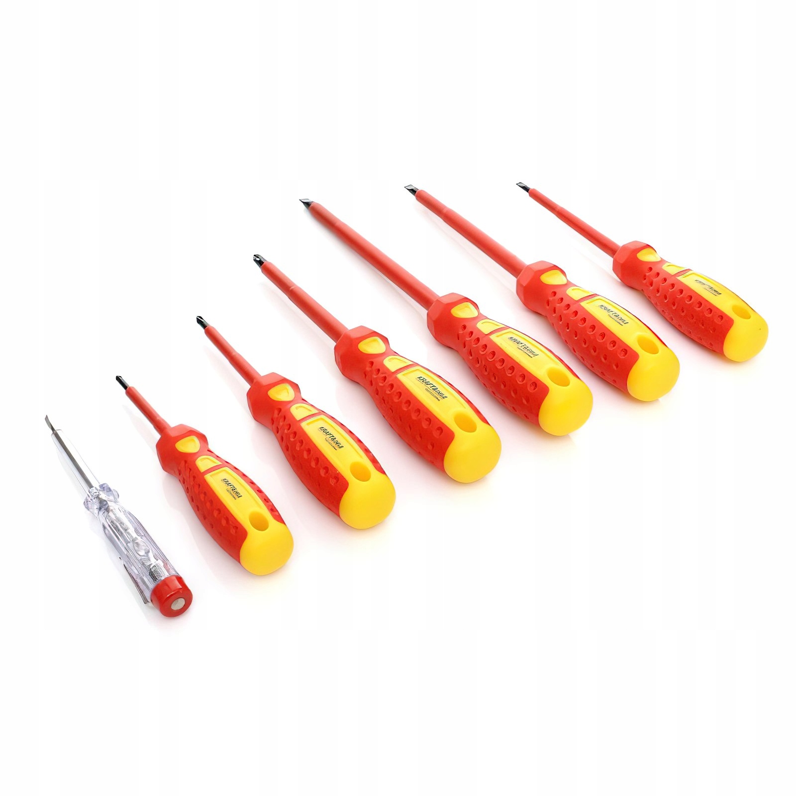 Zestaw Wkrętaków Elektrycznych Izolowanych 7 Elementów Kraft&Dele