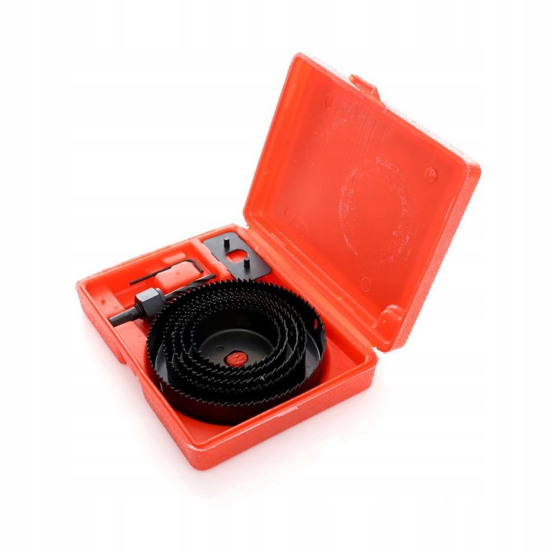 Zestaw Otwornice do Drewna Kraft&Dele 8 Elementów sztuk 127 mm