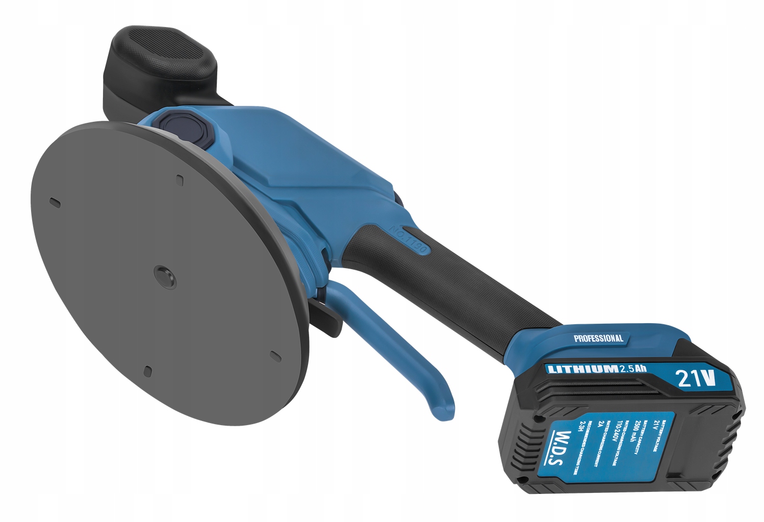 Akumulatorowa Przyssawka Wibracyjna 190 mm 21V 2xAKU 80Kg W.D.S.