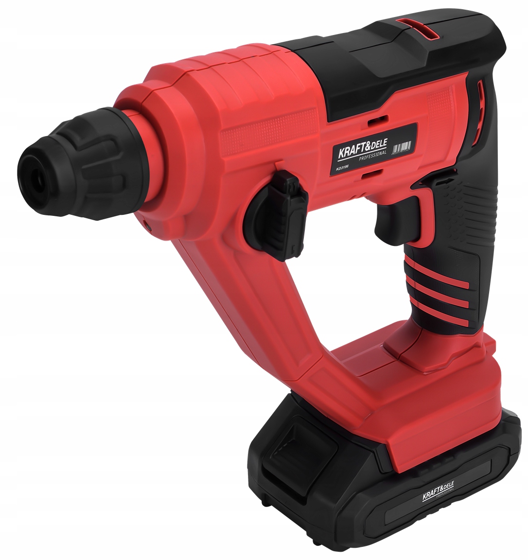 Młot Udarowy Bezszczotkowy 21V SDS Plus Akumulatorowy 2x 4Ah 2J Kraft&Dele