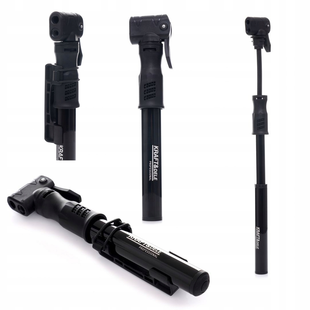 Pompka Ręczna Rowerowa 22 x 225 mm Kraft&Dele KD11821