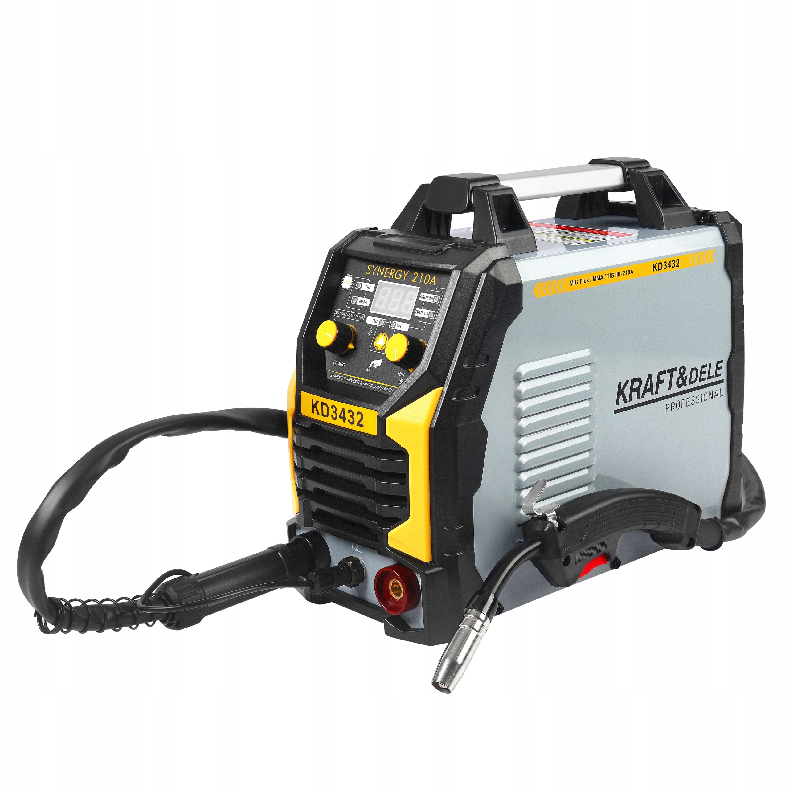 Spawarka INWERTEROWA INWERTOROWA MIG FLUX MMA TIG migomat SYNERGIA KD3432