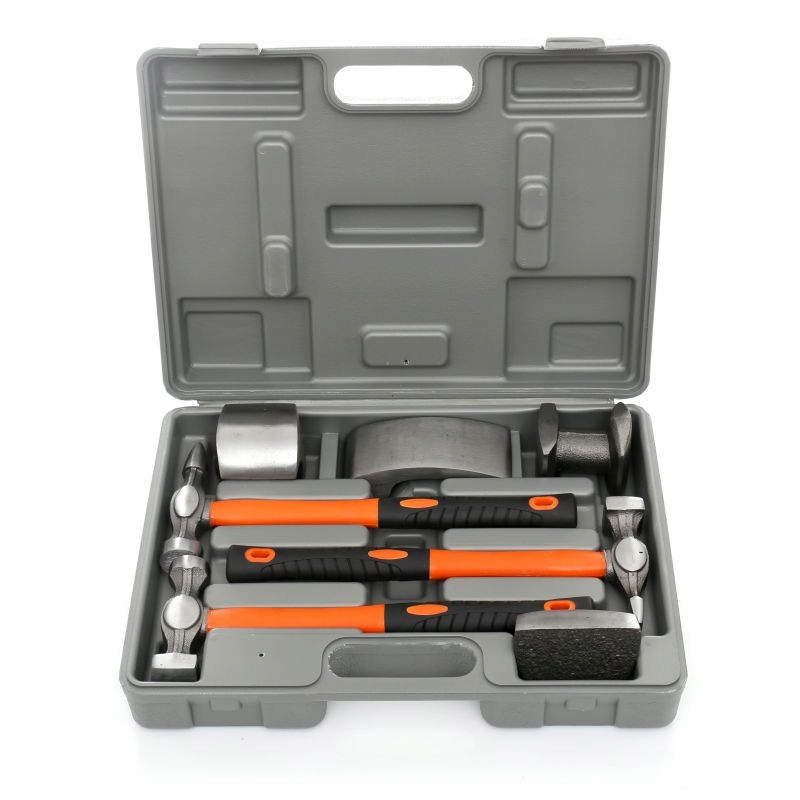 ZESTAW BLACHARSKI MŁOTKI KOWADEŁKA 7 ELEMENTÓW KD319