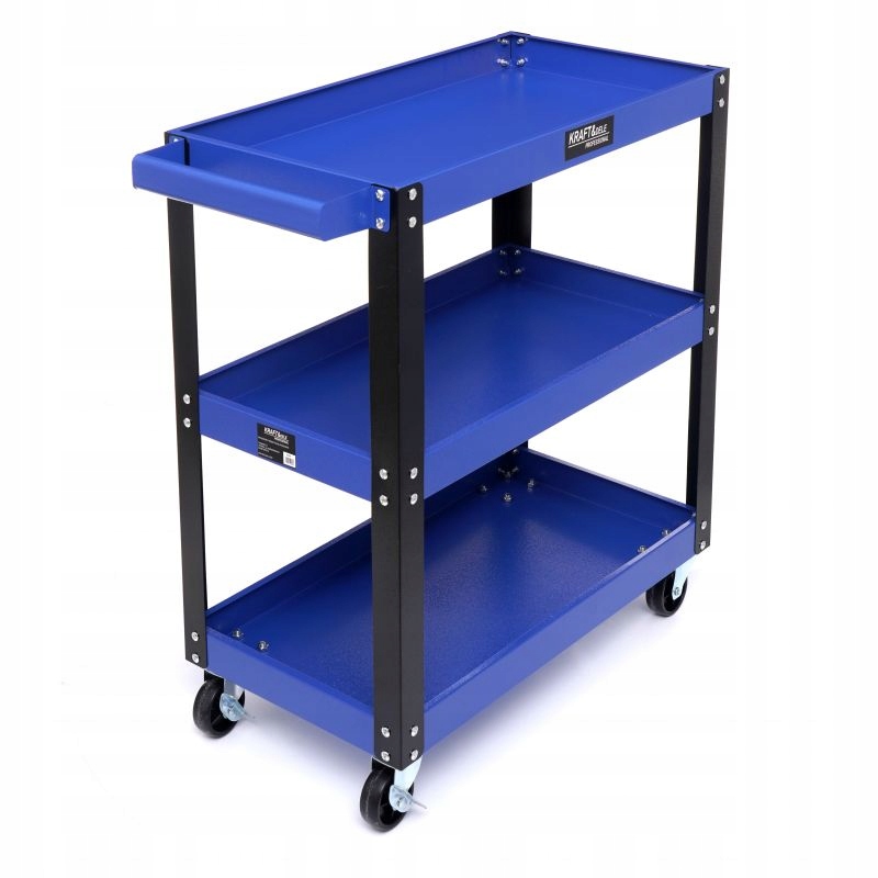 Wózek Warsztatowy Szafka Serwisowy na Narzędzia Mocny 3 Półki Kraft&Dele