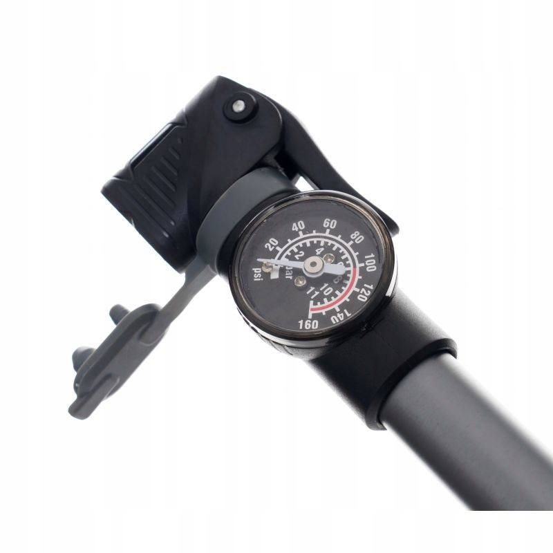 Pompka Ręczna Rowerowa z Manometrem 25 x 250 mm Kraft&Dele KD11823