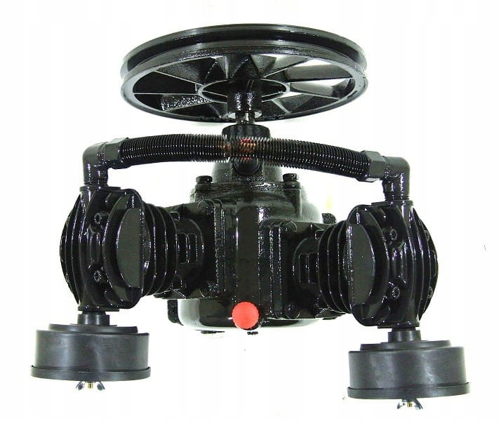 KOMPRESOR OLEJOWY SPRĘŻARKA 4KW DWUTŁOKOWA 8 BAR KD1403 POMPA POWIETRZA