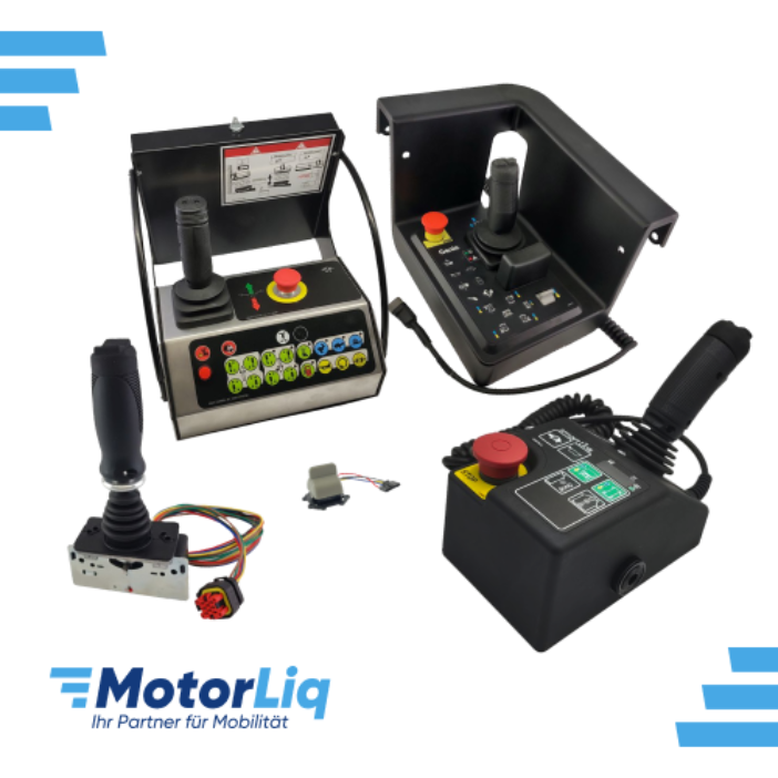 Joysticks and control boxes