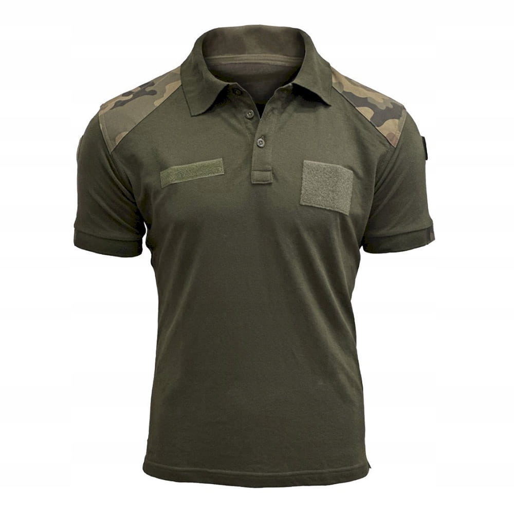 Koszulka Polo Taktyczna WP Olive - naszywki