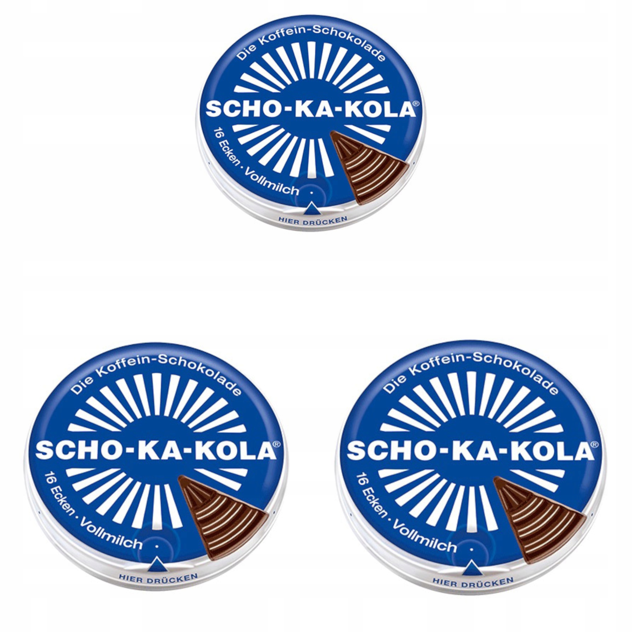 Czekolada Scho-Ka-Kola mleczna z kofeiną