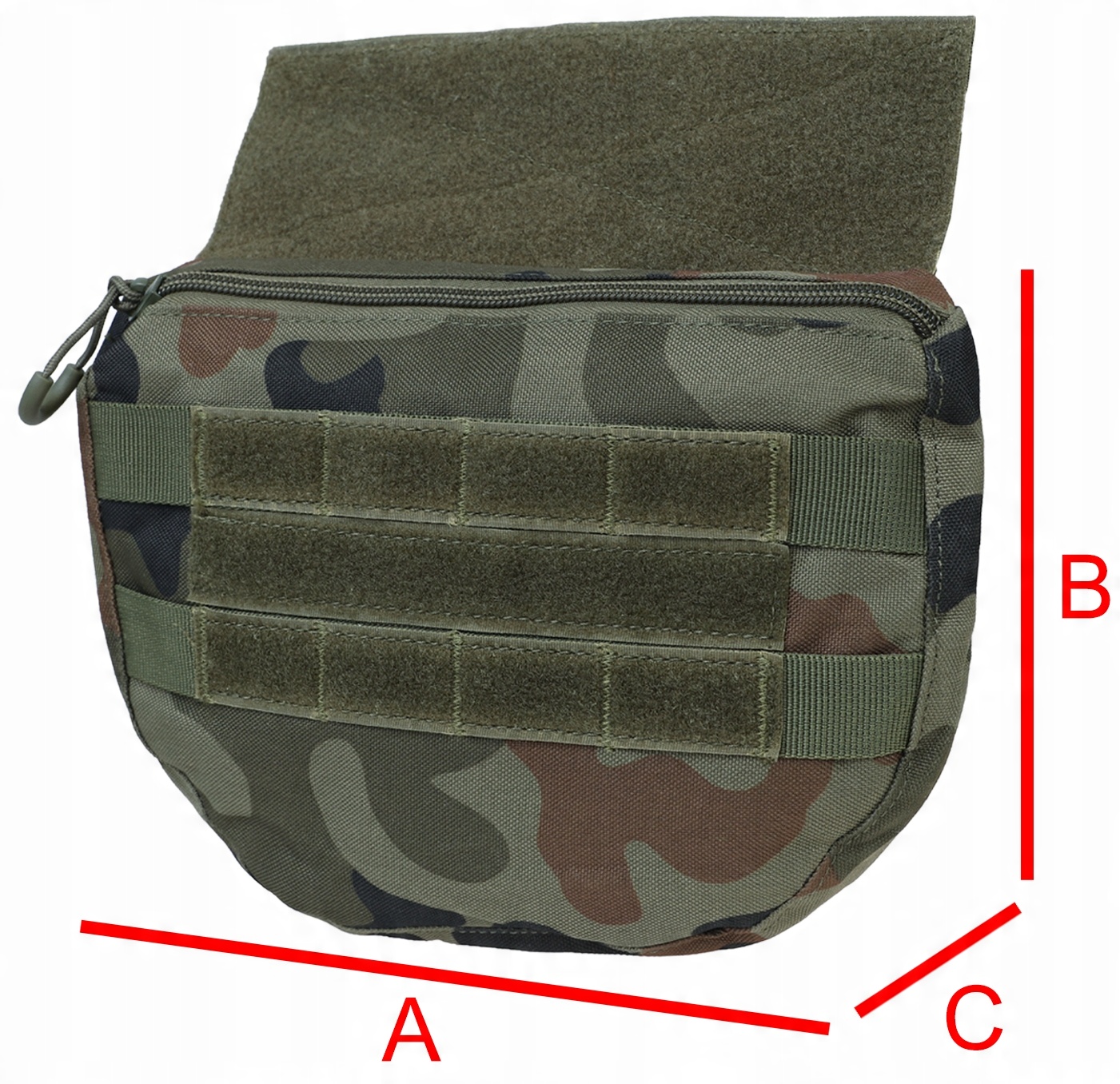 Kieszeń Taktyczna Drop Down Dominator® WZ.93 - Wymiary