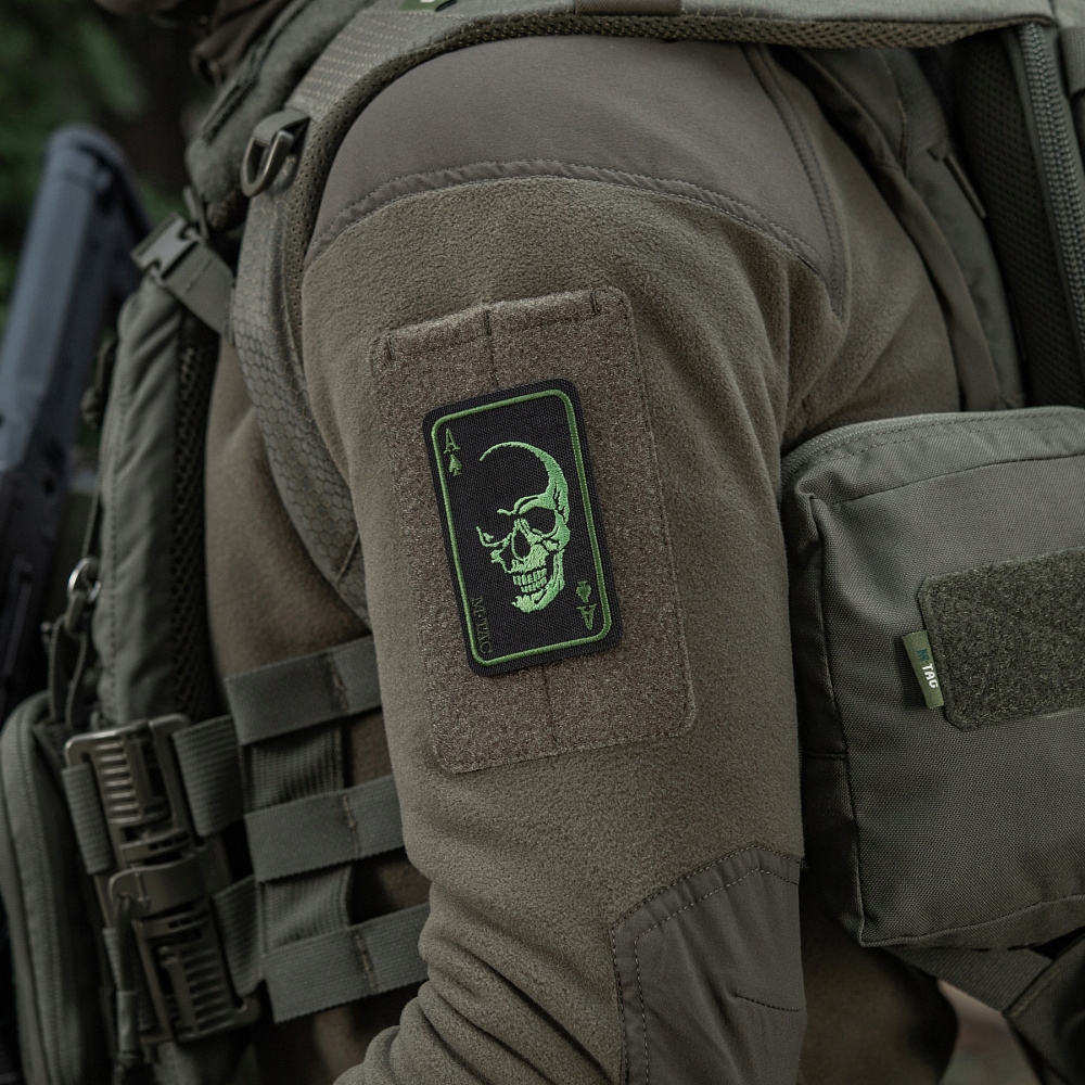 Naszywka M-Tac Face of War - Detal