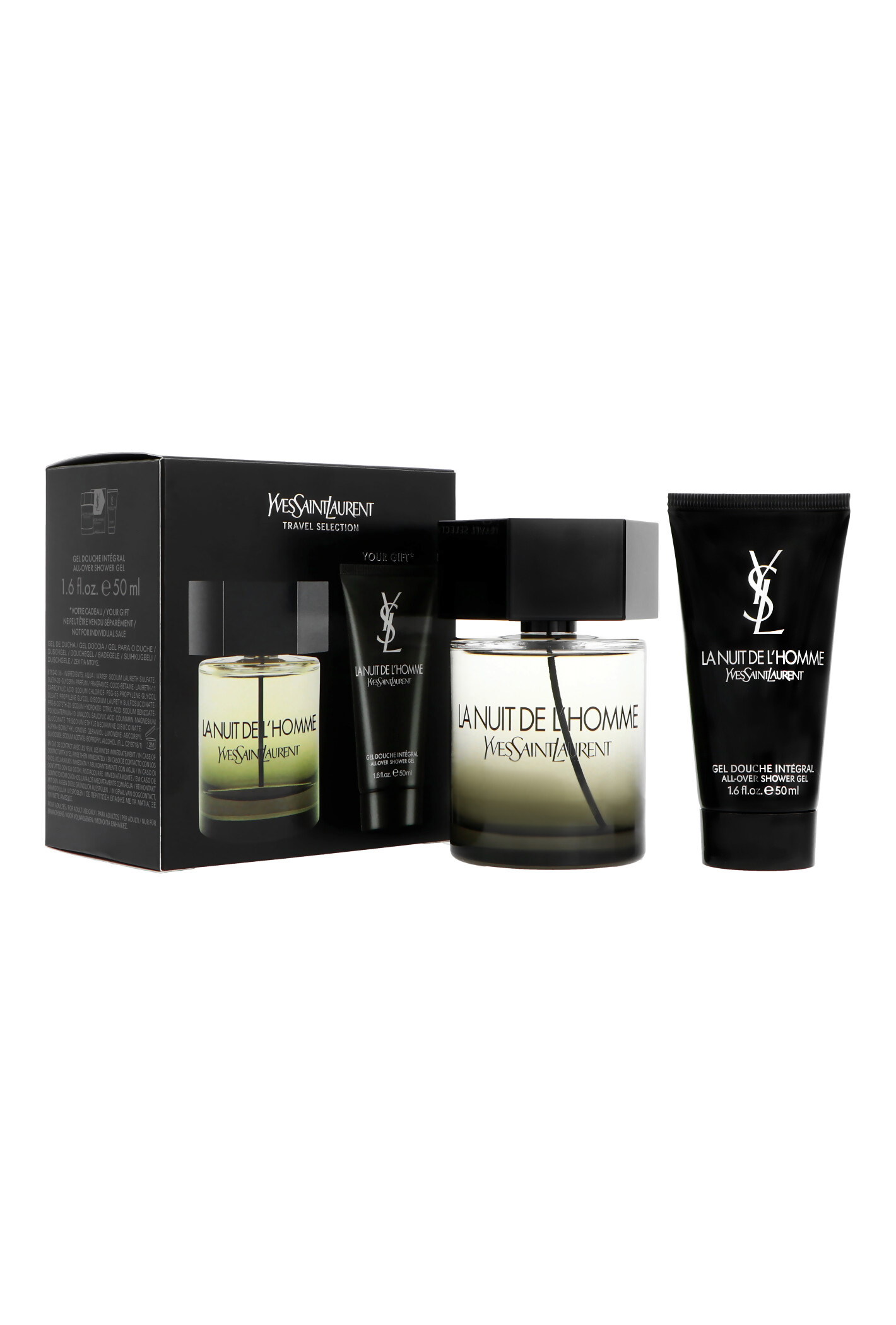 Zestaw Yves Saint Laurent La Nuit de L`Homme Edt 100ml + Shower Gel 50ml