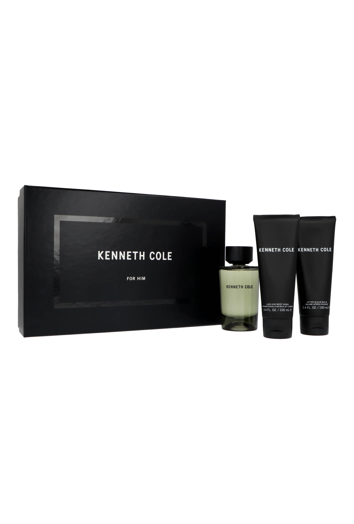 Zestaw Kenneth Cole For Him: Edt 100ml + After Shave Balm 100ml + Hair & Body Wash 100ml
