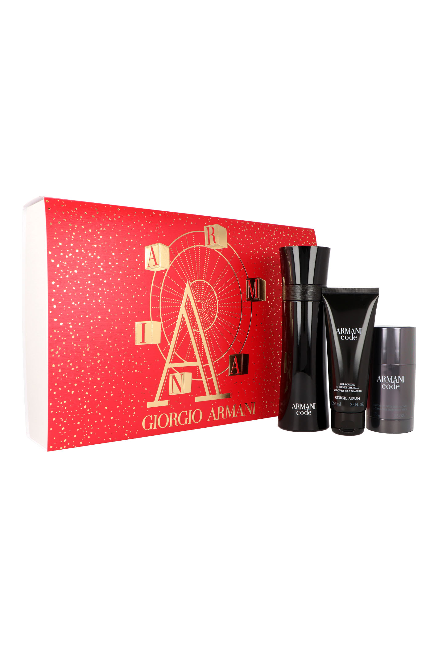 Zdjęcie produktu Zestaw Armani Code Edt 125ml + Deostick 75g + Shower Gel 75ml