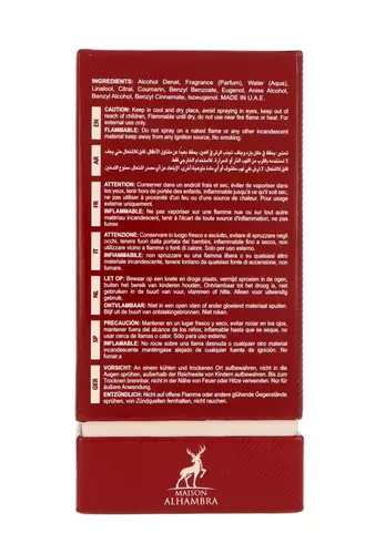 Maison Alhambra Forbidden Love Edp 80ml miniatura