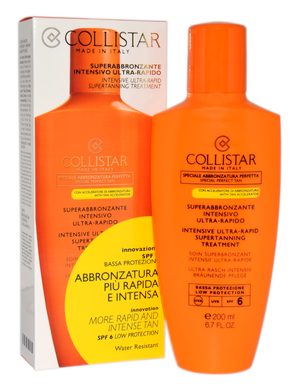 Collistar Intensive Ultra Rapid Supertanning Treatment Spf6 200ml