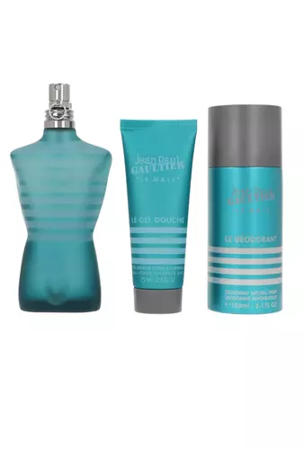 Zestaw Jean Paul Gaultier Le Male Edt 125ml + Deodorant 150ml + Body Lotion 75ml miniatura