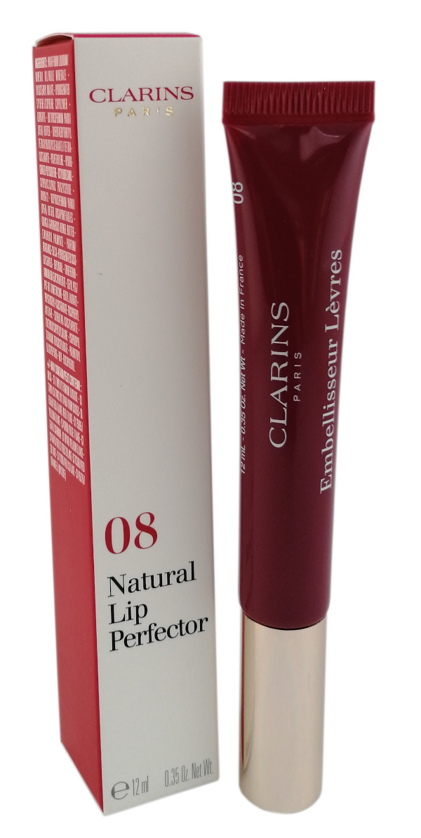 Zdjęcie produktu Clarins Instant Light Natural Lip Perfector 08 Plum Shimmer 12ml