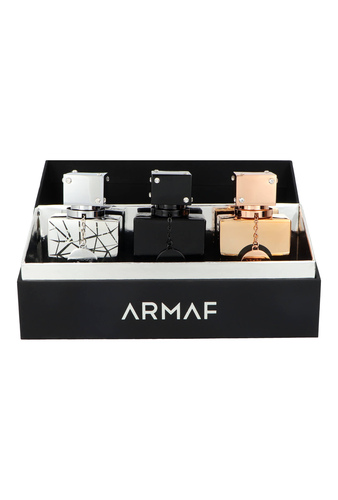 Zestaw Armaf Club de Nuit Black Edp 3x30ml: Sillage + Milestone + Intense Man miniatura