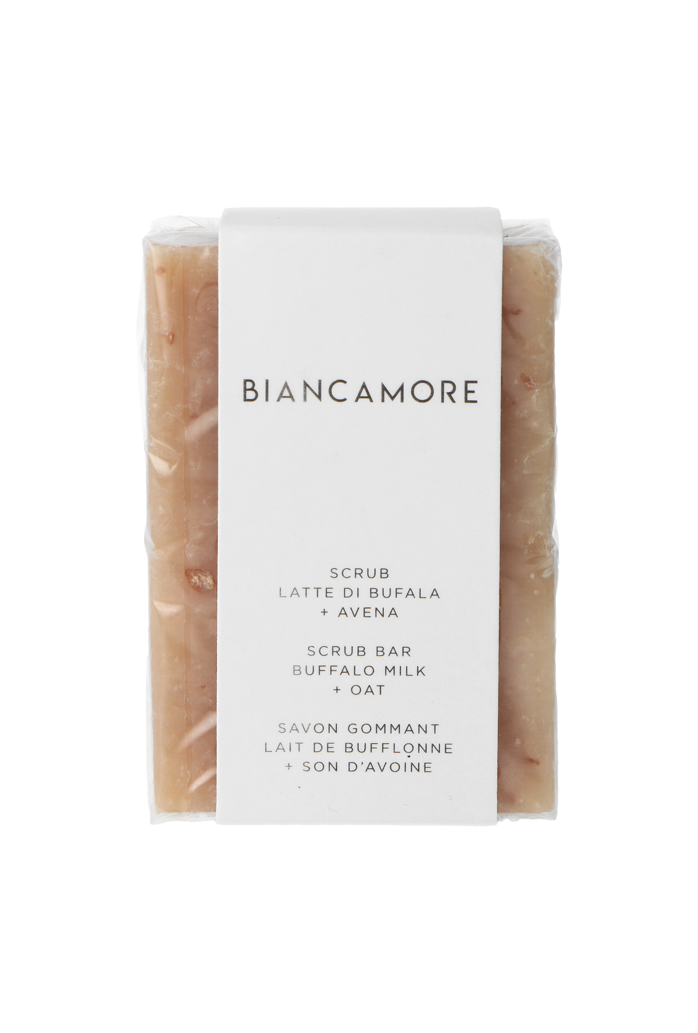 Biancamore Scrub Bar Buffalo Milk And Oat 100g