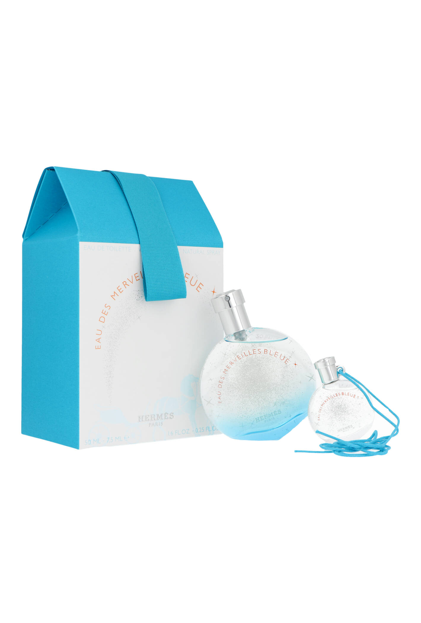 Zestaw Hermes Eau Des Merveilles Bleue Edt 50ml + Edt 7,5ml