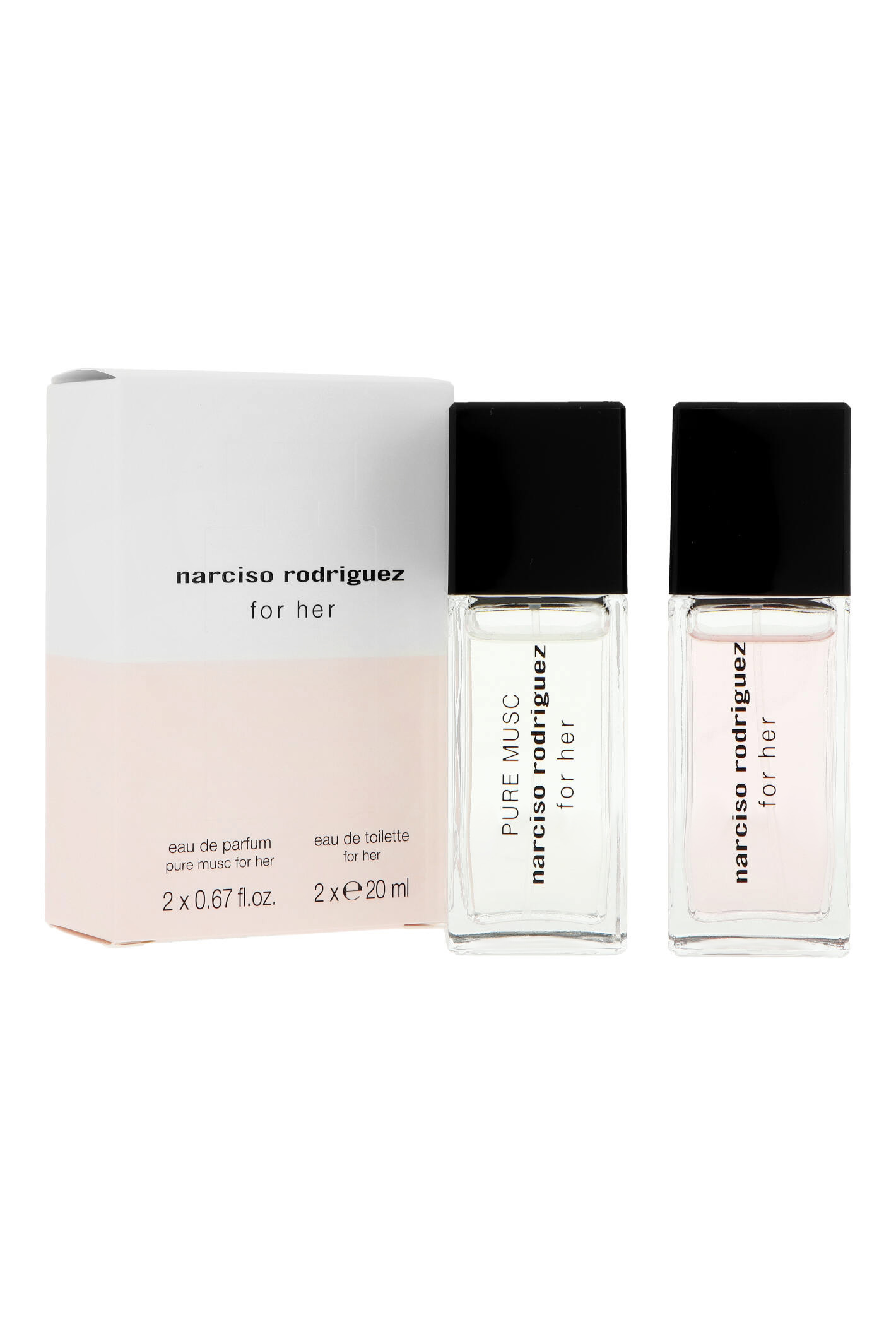 Zestaw Narciso Rodriguez For Her Edt 20ml + Pure Musc For Her Edp 20ml