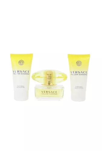 Zestaw Versace Yellow Diamond Edt 50ml + Shower Gel 50ml + Body Lotion 50ml miniatura