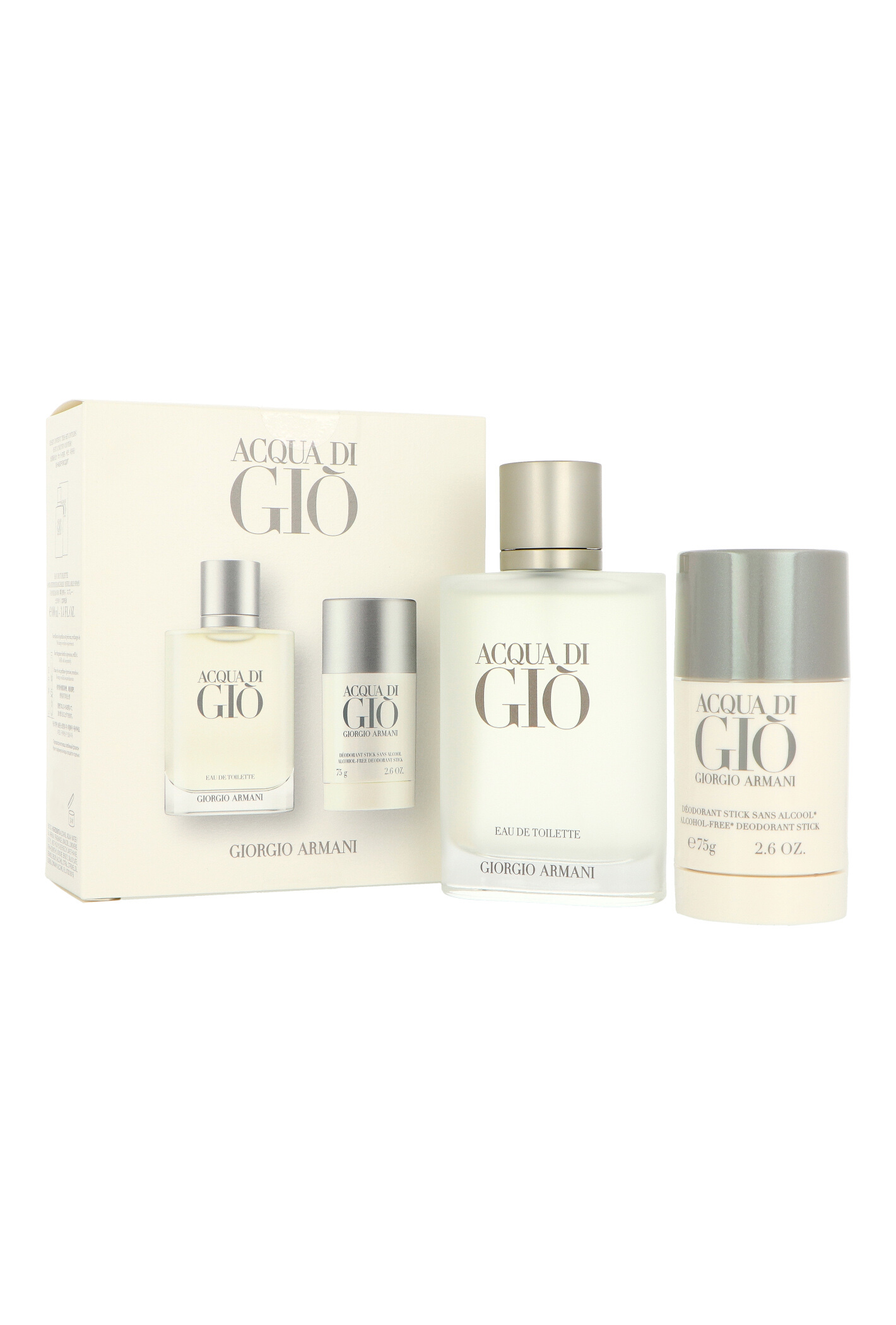 Zestaw Armani Acqua Di Gio Edt 100ml + Deostick 75ml