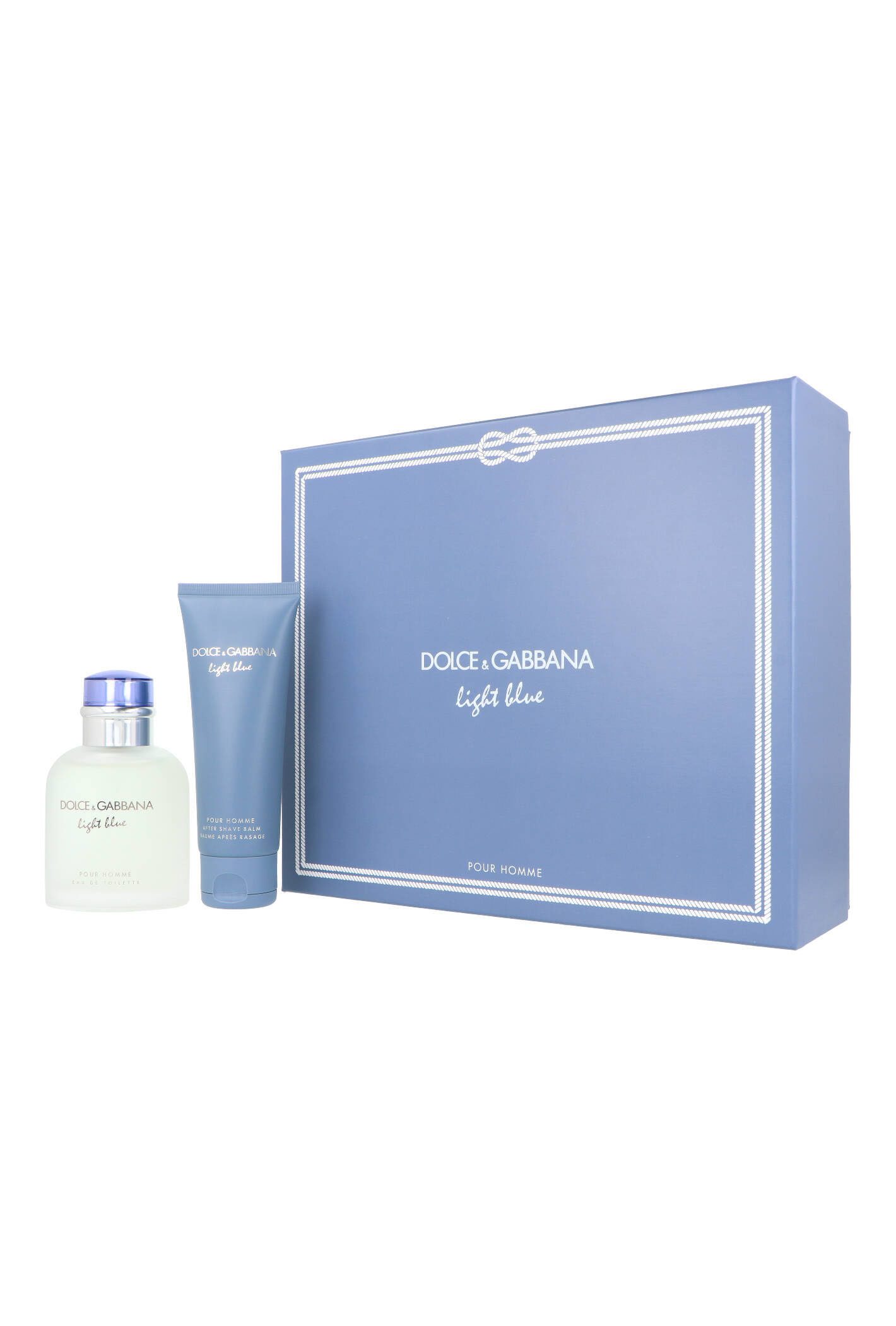 Zestaw Dolce & Gabbana Light Blue Pour Homme Edt 75ml + After Shave Balm 75ml