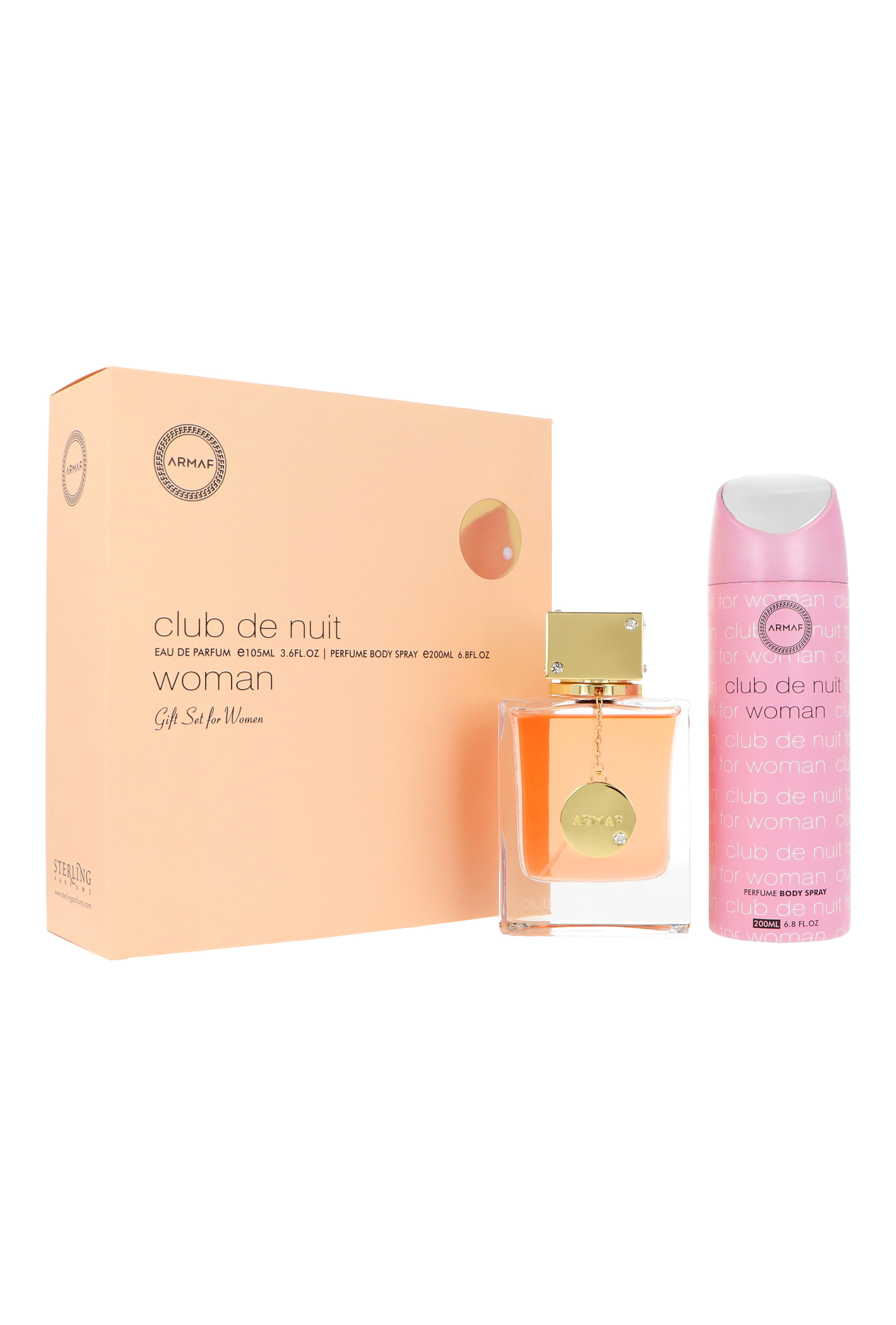 Zestaw Armaf Club de Nuit Woman Edp 105ml + Body Spray 200ml