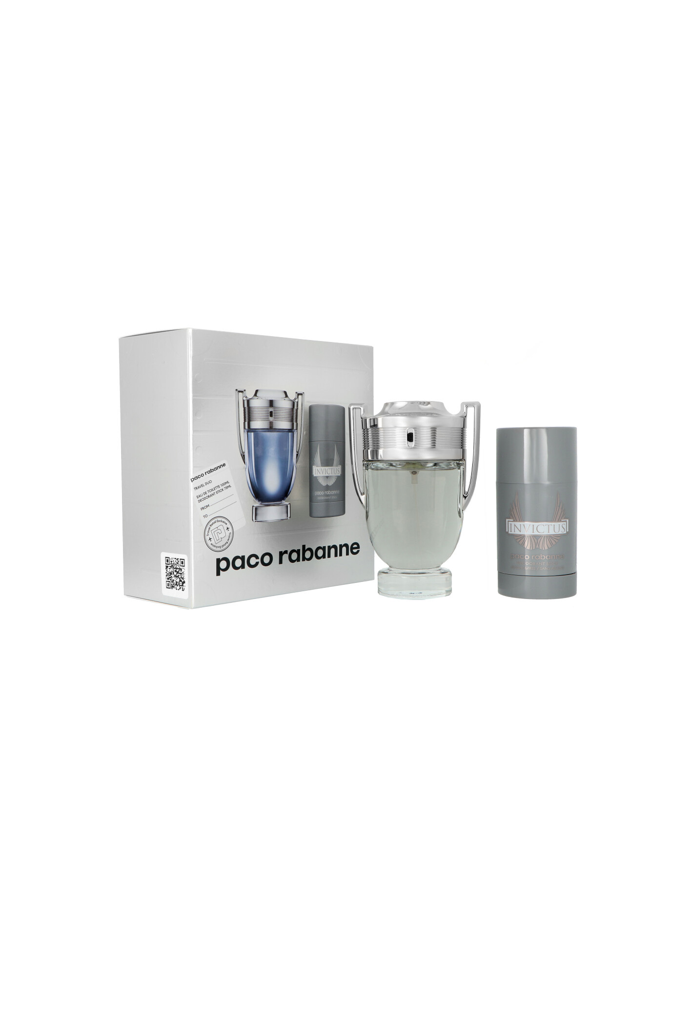 Zestaw Paco Rabanne Invictus Edt 100ml + Deostick 75ml