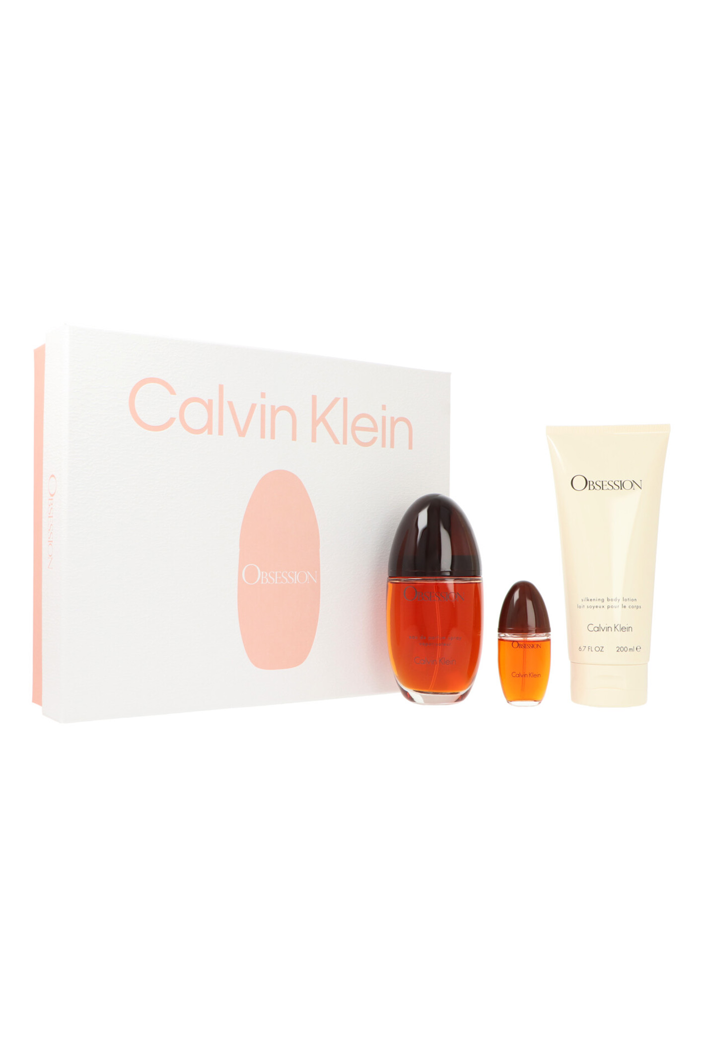 Zestaw Calvin Klein Obsession Edp 100ml + Edp 15ml + Body Lotion 200ml