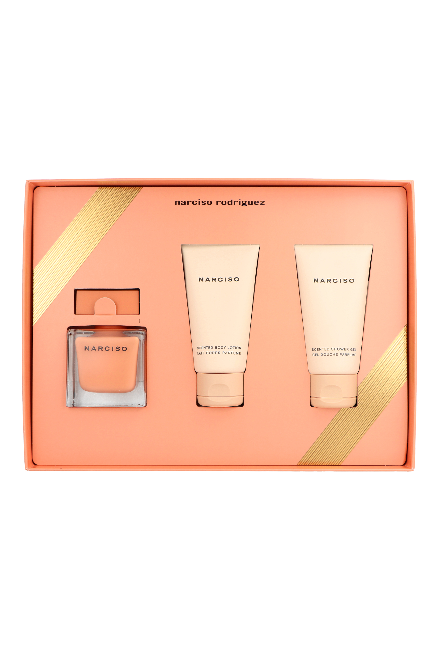 Zestaw Narciso Rodriguez Narciso Ambree Edp 50ml + Body Lotion 50ml + Shower Gel 50ml