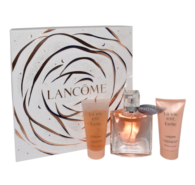 Zestaw Lancome La Vie Est Belle Edp 50ml + Shower Gel 50ml + Body Lotion 50ml