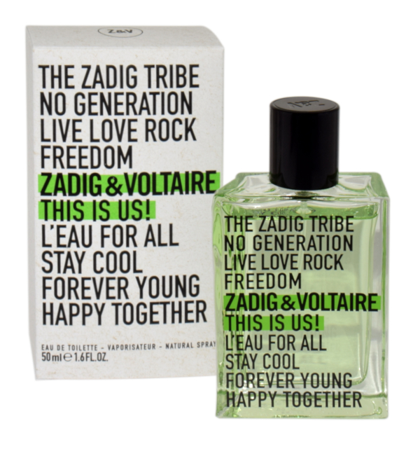 Zadig & Voltaire This Is Us! Edt 50ml